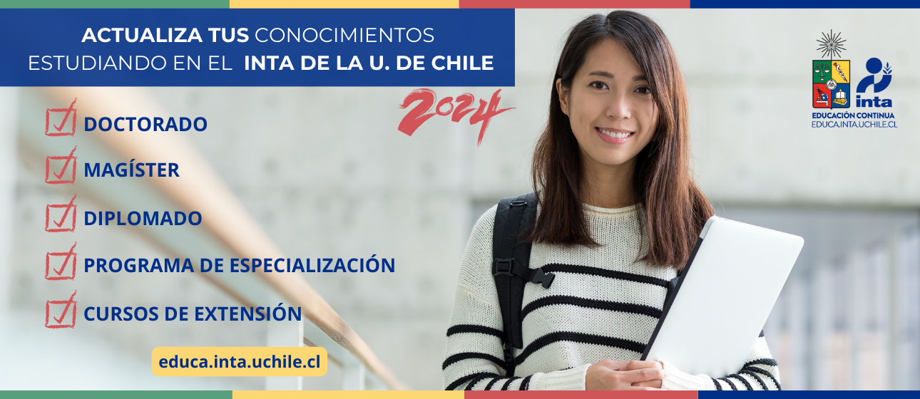 Programas educativos 2024 del Instituto de Nutrición y Tecnología de los Alimentos de la Universidad de Chile.
